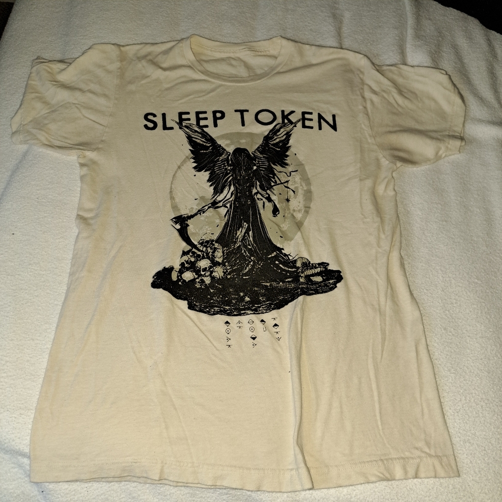 Sleep token tee shirt, small/medium